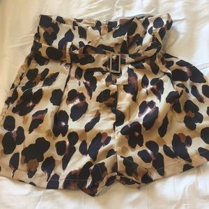 Cheetah Print Shorts